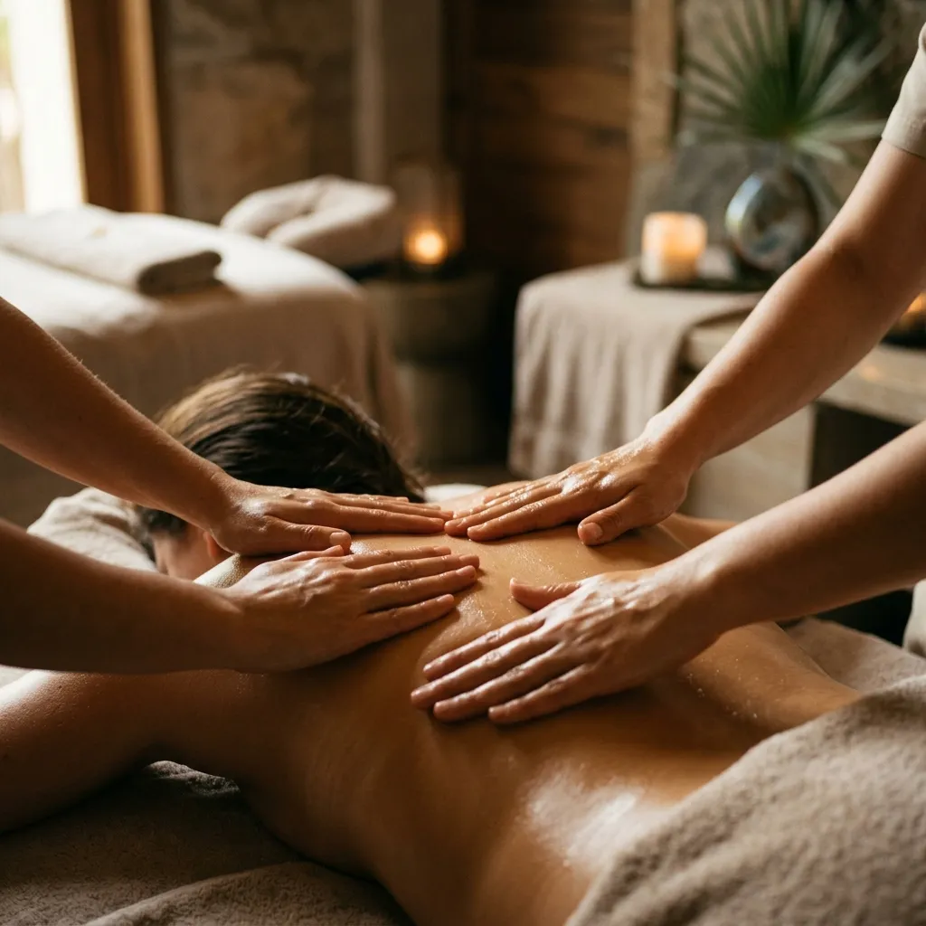Massage Royal à 4 Mains