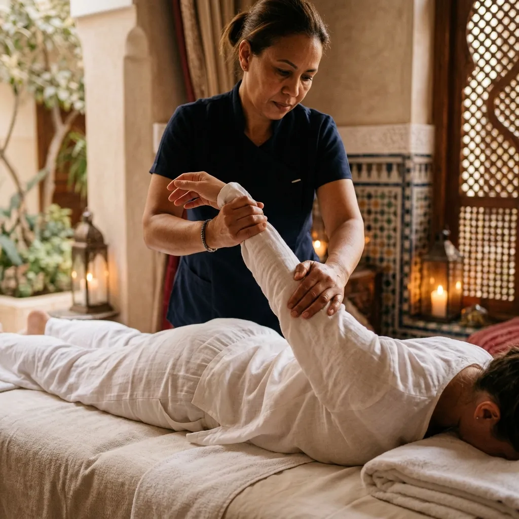Massage Thaï Impérial & Serviettes Chaudes